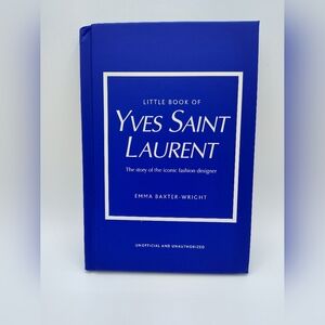Little Book of Yves Saint Laurent by Emma Baxter-Wright NWT Hardback Fashion